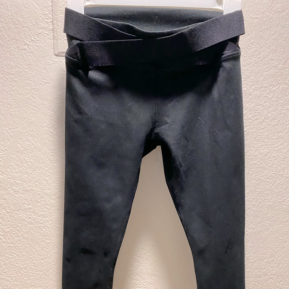 Fabletics leggings with double banded waist